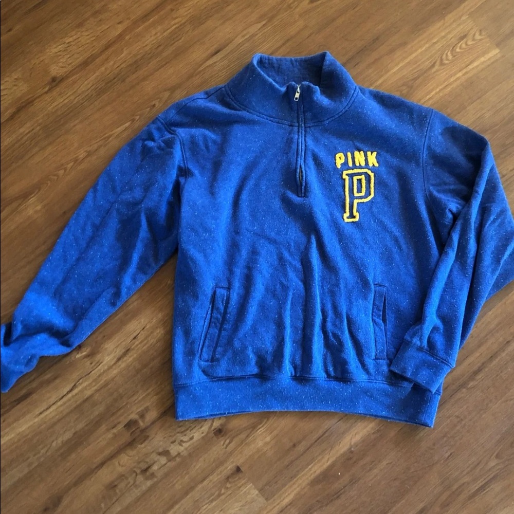 VS Pink Varsity pullover